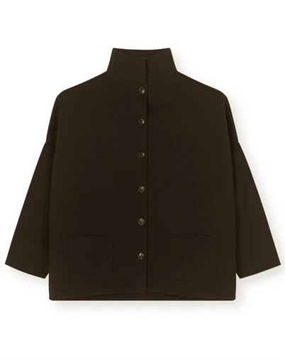 Sibin Linnebjerg - Spring Strikcardigan - Brown